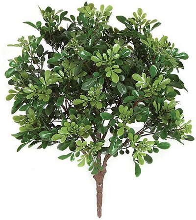 A-13550  20 inches Polyblend Outdoor Boxwood Bush Green