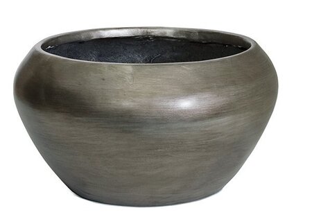 D-11140 9 inches Fiberglass Round Pot - 12 inches Inside Diameter - 13 inches Outside Diameter - ...