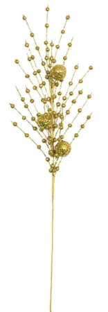 31 Inch Glitter Ball Spray | Red, Green, Gold, White