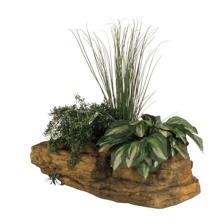 45 inches 25 inches 16 inches Indoor & Outdoor Replica Planter Rock - lightweight