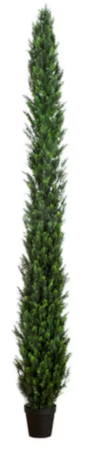 12 Foot Outdoor UV Resistant Artificial Italian Cedar Pine Tree Outdoor
