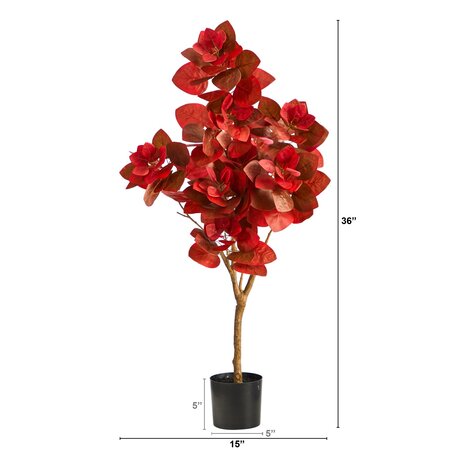 3' Autumn Pomegranate Artificial Tree