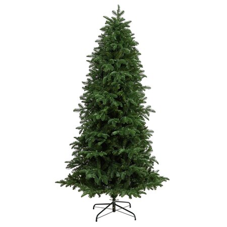 7' South Carolina Fir Artificial Christmas Tree with 550 Clear Lights and 2078 Bendable Branches