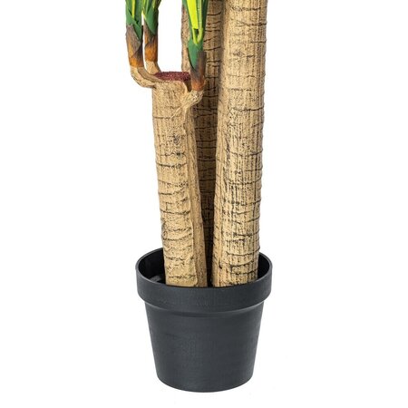 52" RT Dracaena Tree in Black Pot