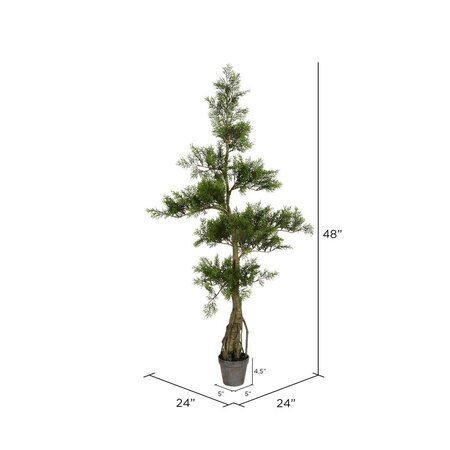 4' Potted Cedar Tree 208Lvs