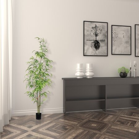 5' Potted Mini Bamboo Tree 819 Leaves