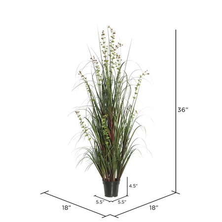 36" Eucalyptus Grass Potted