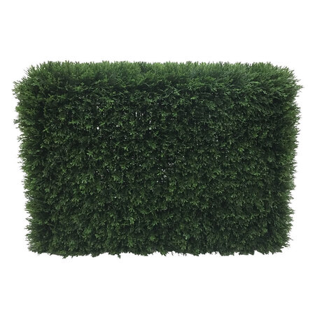 L36"xW12"xH24" Green Cedar Hedge UV