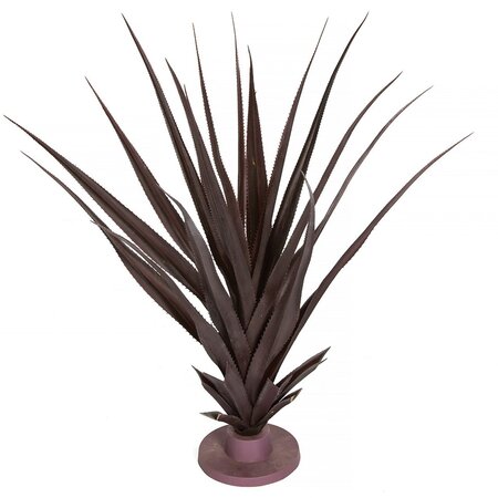 38" FireSafe/UV Burgundy Pandanus Plant