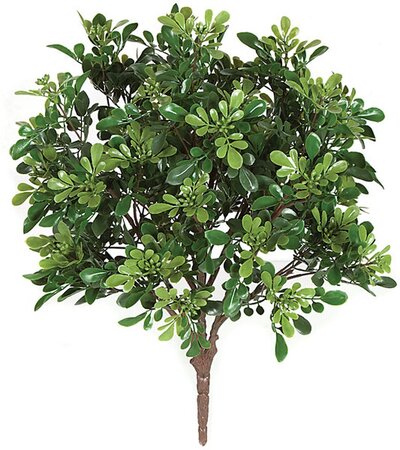20 Inch Polyblend Outdoor Boxwood Bush Fire Rated