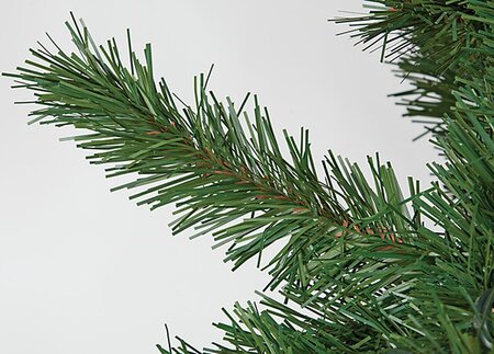 9 feet Winchester Pine Christmas Tree - Pencil Size - 1,578 Green Tips - Wire Stand