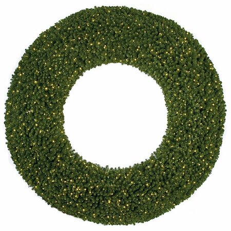 10 feet Commercial Pine Wreath - Double-Ring - 42 inches Inside Diameter