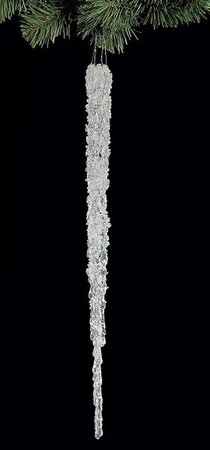 22 INCH ACRYLIC IRIDESCENT ICICLE ORNAMENT