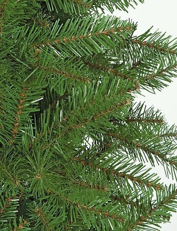 6.5 feet PVC Balkan Pine Tree - 922 Green Tips - 36 inches Width - Wire Stand