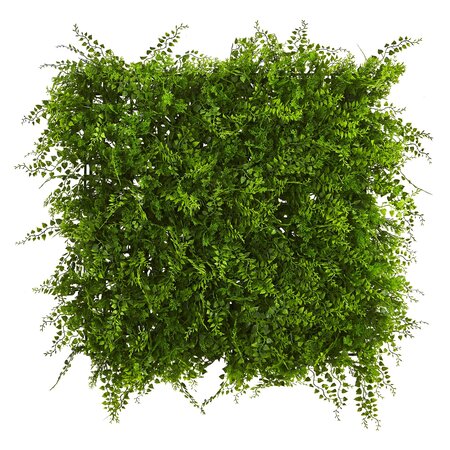 20 inches X 20 inches Mediterranean Artificial Fern Wall Panel