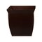 11.75" Fluted Metal Square Planter