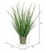 28 inches Green Reed Grass In Iron Pot