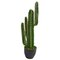2.5’ Column Cactus Artificial Plant With decorative pot
