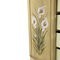 Antique Accessory Table w/Calla Lily Floral Art