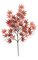 26" Artificial Outdoor Japanese Maple Branch - 36 Leaves - Burgundy/Rust