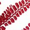 26 Inch Burgundy Maidenhair Fern Branch