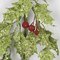 72 Inch Glittered Holly Berry Garland