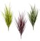 65 Inch Large Polyblend Outdoor Uv Grass Bush | Green, Light Green, Burgundy