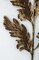 24 Inch Metallic Antique Gold Feather Spray
