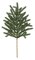 32 inches POLYBLEND OUTDOOR FRASIER FIR BRANCH | GREEN OR GREEN/GREY