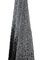 Black And Silver Beaded Ombre Cone Tree | 4 Feet, 5 Feet, Or 6 Feet
