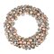 36 Inch Matte/Shiny Rose Gold, Gold, And Silver Mixed Ball Wreath