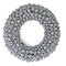 36 Inch Mixed Matte/Reflective Ball Wreaths With Tinsel | Red, Gold, Or Silver
