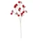 24" Reflective Mixed Ball w/Glittered Berries Spray | 5 Colors