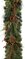 6' Australian Pine Garland - Pine Cones/Red Berries - 86 Green Tips