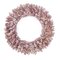 36 Inch Matte Blush Pine Wreath With Led Lights