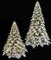 FLOCKED BLACK MOUNTAIN SPRUCE TREES WITH LED LIGHTS | 5 FT. TO 15 FT. TALL