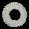 PRE-LIT SNOWY WHITE SPRUCE WREATH | 24 inches OR 36 inches DIAMETER