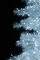 Iridescent Crystal White Slim Pine Trees with Lights | 5' to 15' Tall