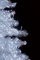 Iridescent Crystal White Slim Pine Trees with Lights | 5' to 15' Tall