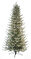 Flocked Siberian Spruce Tree with Pine Cones | 7.5' to 15' Tall
