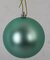 Earthflora's 4 Inch Matte Teal Ball Ornament