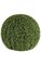 36" x 29" Plastic Boxwood Ball - Wire Frame - 25.5" Bottom Frame Diameter - 36" Width - Green Limited UV Protection