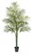 8.5' Plastic Areca Palm Tree - Synthetic Trunks - 20 Fronds - Weighted Base