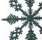 Earthflora's 12 Inch Glittered Snowflake Ornament