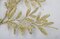 Earthflora's 20 Inch Metallic Mimosa Sprays With Glitter - Burgundy/gold, Brown/silver, Gold/cham...