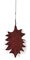 Earthflora's 22 Inch Beaded Holly Leaf Spray - Red, Green, Teal