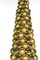 Earthflora's 7 Foot Multi-ball Cone Tree - Red, Silver, Gold, Mixed