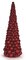 Earthflora's 7 Foot Multi-ball Cone Tree - Red, Silver, Gold, Mixed
