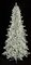 Earthflora's 7 Ft., 9 Ft, And 12 Ft. Matte Silver Tree With Led Lights