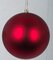 Earthflora's Large Red Matte Ball Ornaments - 10 Inch